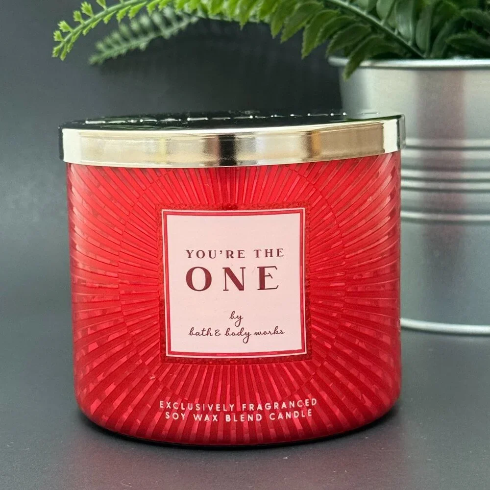 BBW You're The One Bath & Body Works 3 Wick Candle - Picture 1 of 10